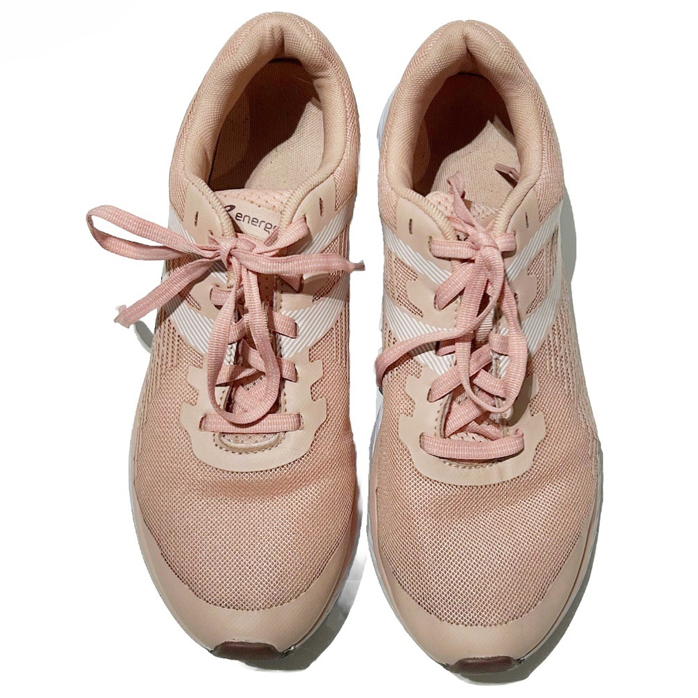 Energetics Elexir XII W Light Pink Women’s Running Shoes Size 11.5 Brown White